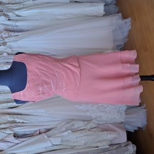 Two piece formal dress